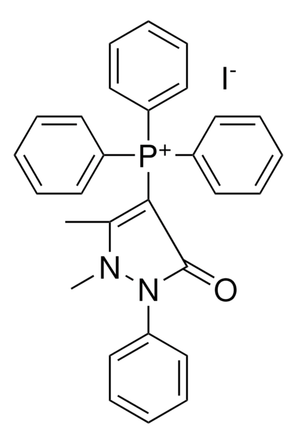 (1,5-DI-ME-3-OXO-2-PH-2,3-DIHYDRO-1H-PYRAZOL-4-YL)-TRIPHENYL-PHOSPHONIUM, IODIDE AldrichCPR