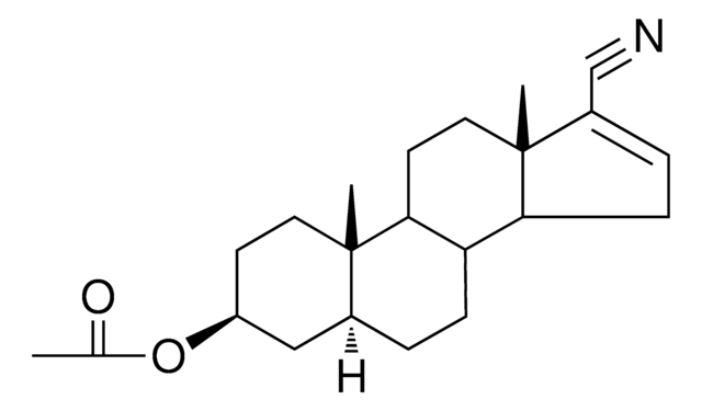 ACETIC ACID CYANO-DIMETHYL-TETRADECAHYDRO-1H-CYCLOPENTA(A)PHENANTHREN-3-YL ESTER AldrichCPR