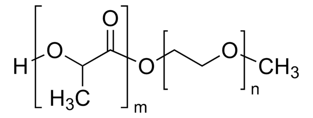 Poly(ethylene glycol) methyl ether-block-poly(D,L lactide) PEG average Mn 2,000, PDLLA average Mn 2,000