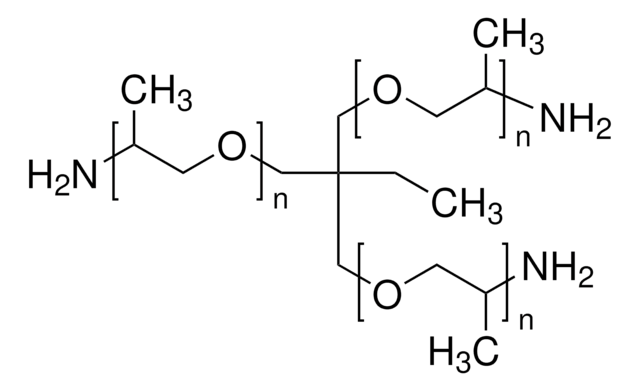Trimethylolpropane tris[poly(propylene glycol), amine terminated] ether average Mn 440