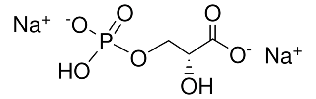 D-(&#8722;)-3-Phosphoglyceric acid disodium salt &#8805;93%, powder