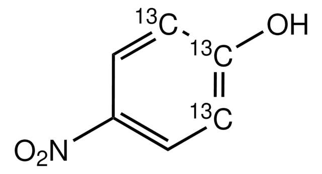 4-硝基苯酚-1,2,6-13C3 &#8805;95 atom % 13C, &#8805;95% (CP)