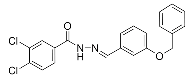 N'-(3-(BENZYLOXY)BENZYLIDENE)-3,4-DICHLOROBENZOHYDRAZIDE AldrichCPR