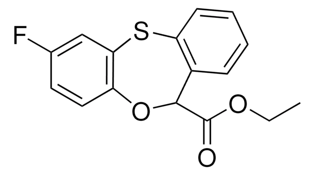 ETHYL 7-FLUORO-11H-DIBENZO(B,E)(1,4)OXATHIEPINE-11-CARBOXYLATE AldrichCPR