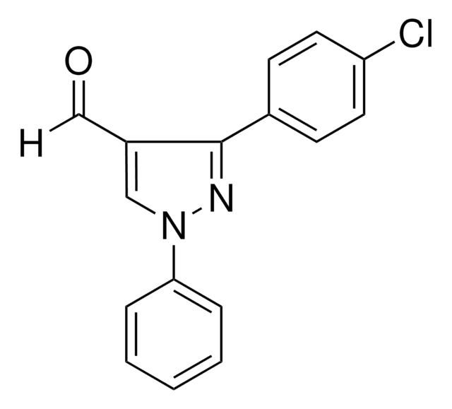 3-(4-CHLOROPHENYL)-1-PHENYL-1H-PYRAZOLE-4-CARBALDEHYDE AldrichCPR