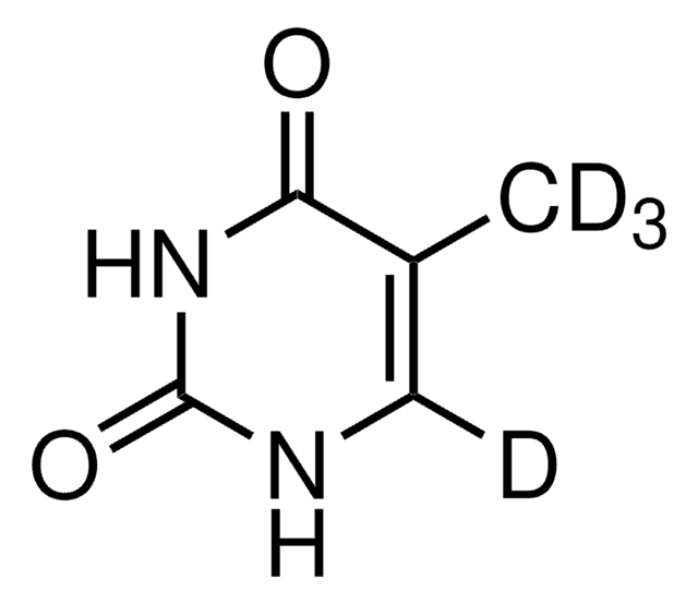 胸腺嘧啶-d4（甲基-d3，6-d1） 98 atom % D, &#8805;99% (CP)
