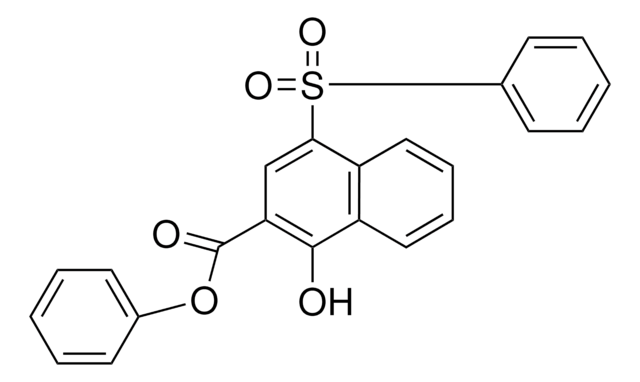 PHENYL 4-(PHENYLSULFONYL)-1-HYDROXY-2-NAPHTHOATE AldrichCPR