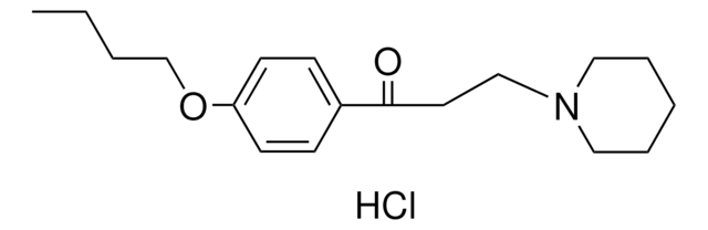 4'-BUTOXY-3-PIPERIDINOPROPIOPHENONE HYDROCHLORIDE AldrichCPR
