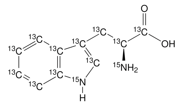 L-Tryptophan-13C11,15N2 &#8805;99 atom %, &#8805;98% (CP)
