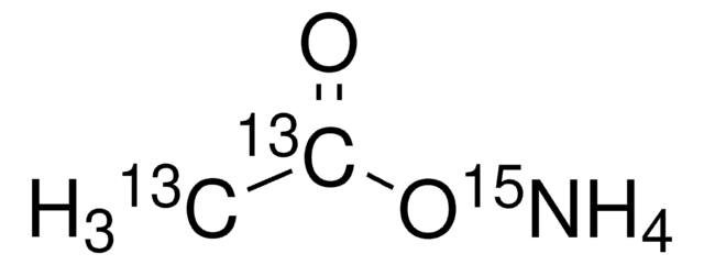 乙酸-13C2 铵-15N 99 atom % 13C, 98 atom % 15N