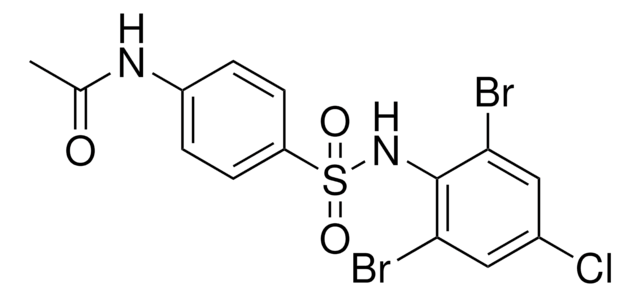 4-ACETAMIDO-N-(4-CHLORO-2,6-DIBROMOPHENYL)BENZENESULFONAMIDE AldrichCPR