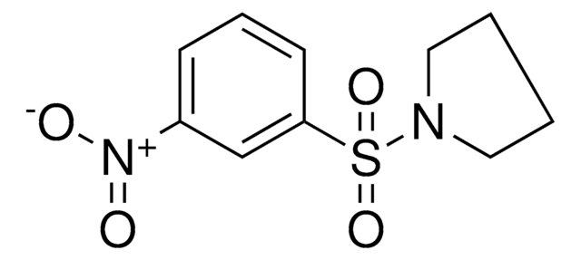 1-((3-NITROPHENYL)SULFONYL)PYRROLIDINE AldrichCPR