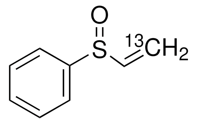 Phenyl vinyl-2-13C sulfoxide 99 atom % 13C