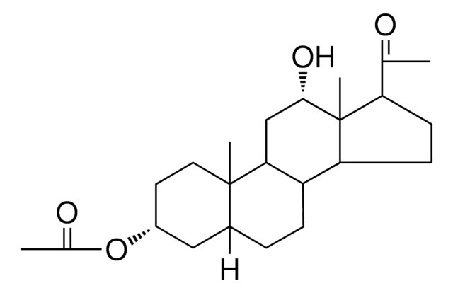 12-ALPHA-HYDROXY-20-OXO-5-BETA-PREGNAN-3-ALPHA-YL ACETATE AldrichCPR