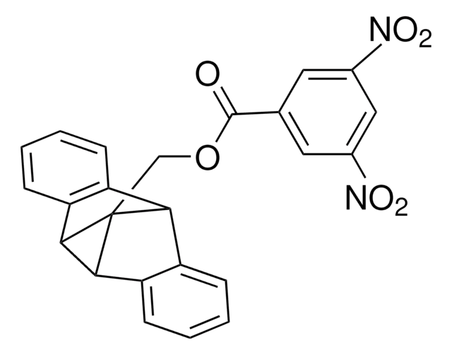 4C,8B-DIHYDRODIBENZO[A,F]CYCLOPROPA[CD]PENTALEN-8D(4BH)-YLMETHYL 3,5-DINITROBENZOATE AldrichCPR