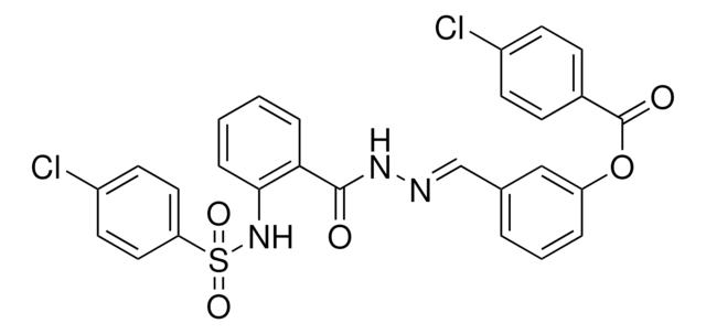 3-(2-(2-(((4-CL-PH)SULFONYL)AMINO)BENZOYL)CARBOHYDRAZONOYL)PH 4-CHLOROBENZOATE AldrichCPR