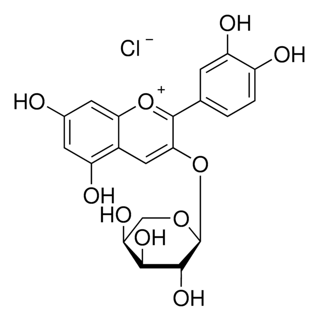 Cyanidin 3-arabinoside chloride phyproof&#174; Reference Substance