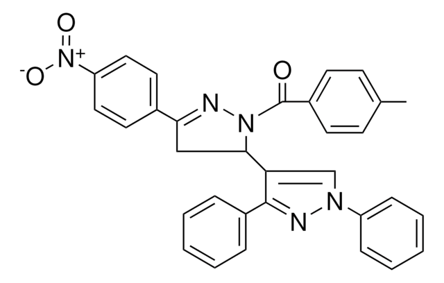 (5-(4-NITRO-PH)-1',3'-DIPHENYL-2H-1'H-(3,4')BIPYRAZOLYL-2-YL)-P-TOLYL-METHANONE AldrichCPR