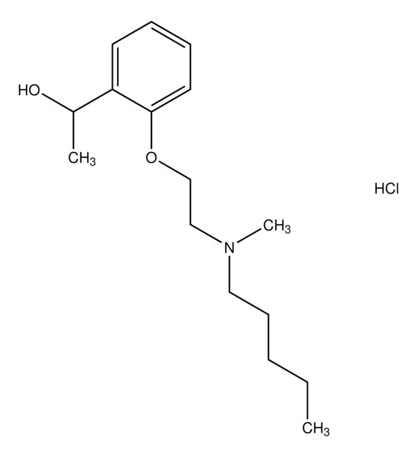 1-(2-{2-[methyl(pentyl)amino]ethoxy}phenyl)ethanol hydrochloride AldrichCPR