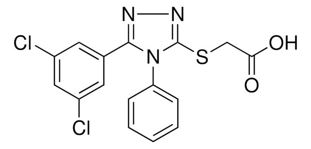(5-(3,5-DICHLORO-PHENYL)-4-PHENYL-4H-(1,2,4)TRIAZOL-3-YLSULFANYL)-ACETIC ACID AldrichCPR