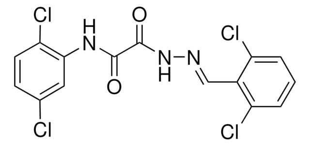 2-(2-(2,6-DICHLOROBENZYLIDENE)HYDRAZINO)-N-(2,5-DICHLOROPHENYL)-2-OXOACETAMIDE AldrichCPR