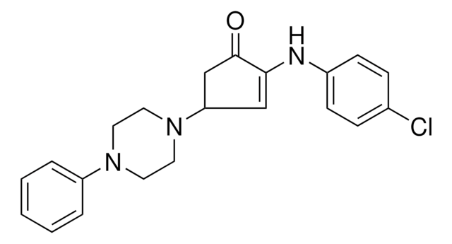 2-(4-CHLOROANILINO)-4-(4-PHENYL-1-PIPERAZINYL)-2-CYCLOPENTEN-1-ONE AldrichCPR