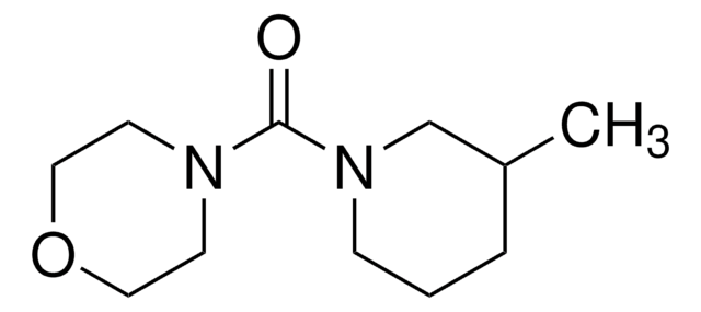 4-[(3-METHYL-1-PIPERIDINYL)CARBONYL]MORPHOLINE AldrichCPR