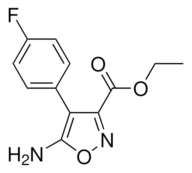 ETHYL 5-AMINO-4-(4-FLUOROPHENYL)-3-ISOXAZOLECARBOXYLATE AldrichCPR