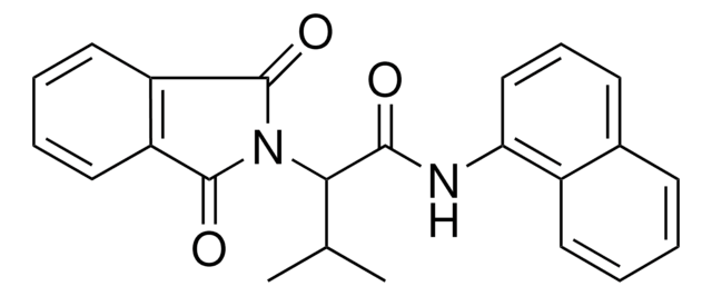 2-(1,3-DIOXO-1,3-DIHYDRO-ISOINDOL-2-YL)-3-METHYL-N-NAPHTHALEN-1-YL-BUTYRAMIDE AldrichCPR