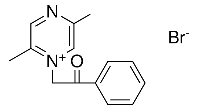 2,5-DIMETHYL-1-(2-OXO-2-PHENYL-ETHYL)-PYRAZIN-1-IUM, BROMIDE AldrichCPR