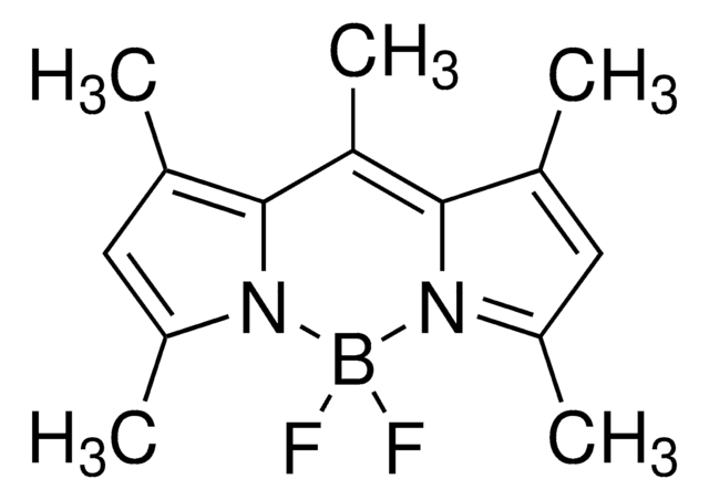 二氟 {2-[1-（3,5-二甲基-2 H -吡咯-2-亚基- N ）乙基]-3,5-二甲基-1 H -吡咯并- N } 硼 99% (HPLC)