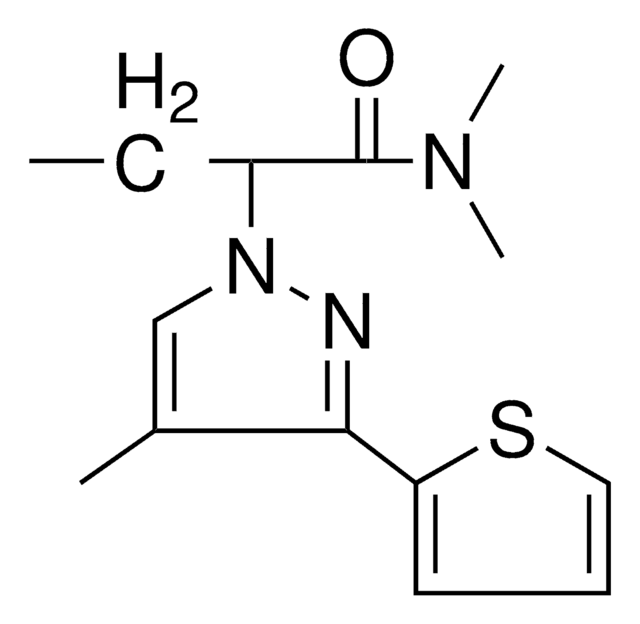 N,N-dimethyl-2-[4-methyl-3-(2-thienyl)-1H-pyrazol-1-yl]butanamide AldrichCPR