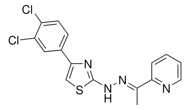 1-(2-PYRIDINYL)ETHANONE [4-(3,4-DICHLOROPHENYL)-1,3-THIAZOL-2-YL]HYDRAZONE AldrichCPR