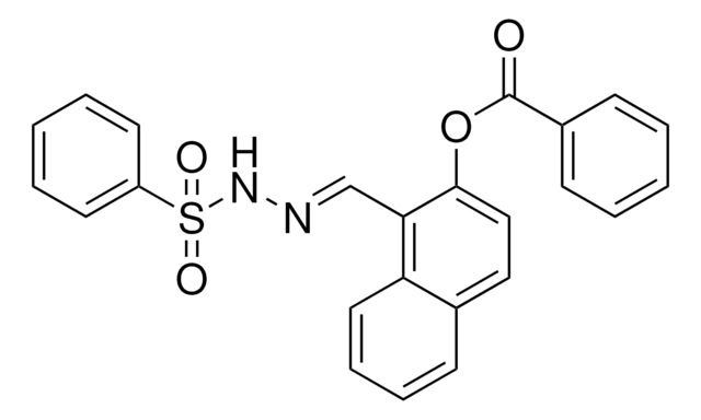 1-((2-(PHENYLSULFONYL)HYDRAZONO)METHYL)-2-NAPHTHYL BENZOATE AldrichCPR