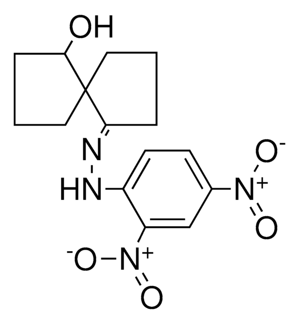 6-((2,4-DINITRO-PHENYL)-HYDRAZONO)-SPIRO(4.4)NONAN-1-OL AldrichCPR