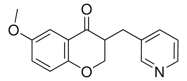 6-Methoxy-3-(3-pyridinylmethyl)-2,3-dihydro-4H-chromen-4-one AldrichCPR