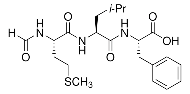 N-甲酰-甲硫氨酰-亮氨酰-苯丙氨酸 BioXtra, &#8805;99.0% (TLC)