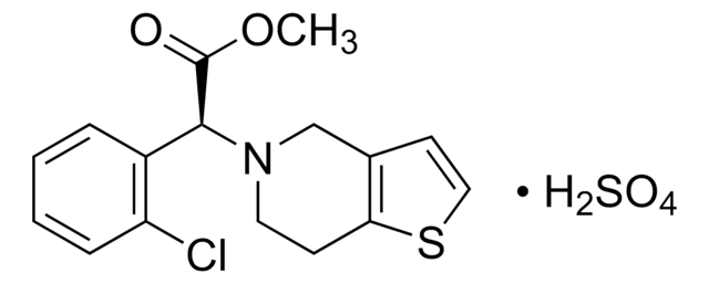(S)-(+)-Clopidogrel hydrogensulfate &#8805;98% (HPLC)