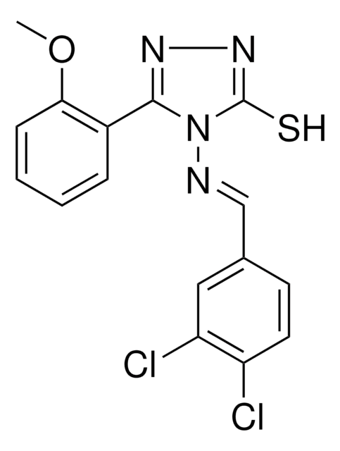 4-((3,4-DICHLOROBENZYLIDENE)AMINO)-5-(2-METHOXYPHENYL)-4H-1,2,4-TRIAZOLE-3-THIOL AldrichCPR