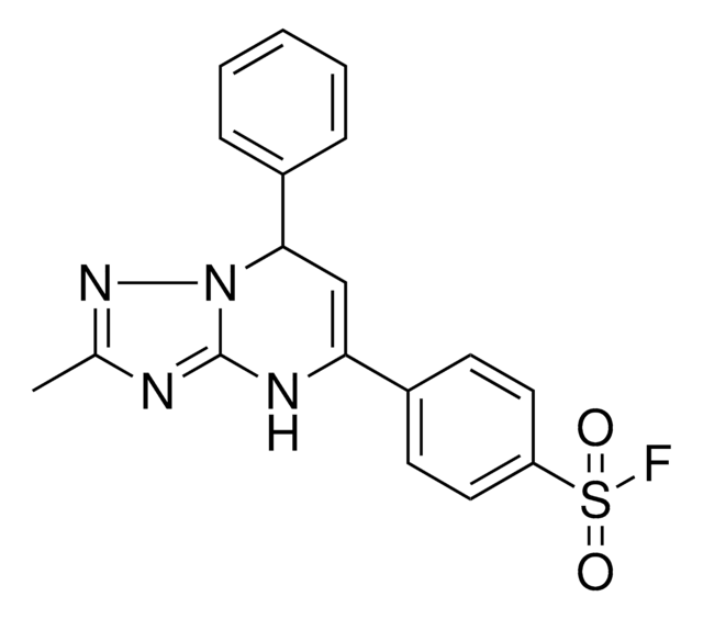 4(2-ME-7-PH-4,7-2H-(1,2,4)TRIAZOLO(1,5-A)PYRIMIDIN-5-YL)BENZENESULFONYL FLUORIDE AldrichCPR