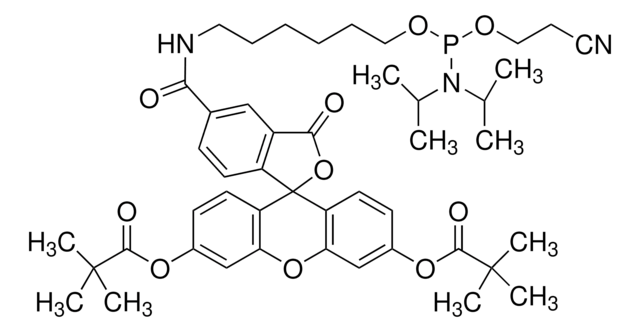Fluorescein Phosphoramidite configured for ABI