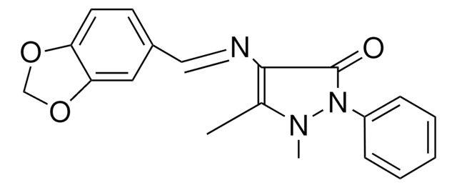 4-(PIPERONYLIDENEAMINO)ANTIPYRINE AldrichCPR