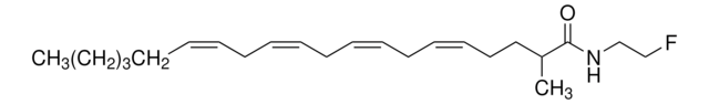 (±)-2-Methylarachidonoyl-2&#8242;-fluoroethylamide &#8805;95%, ethanol solution