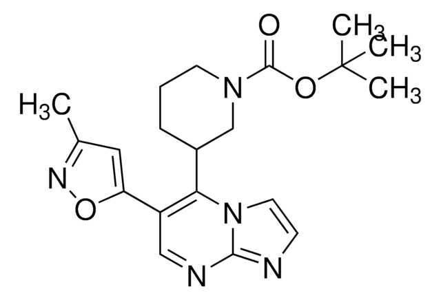 tert-Butyl 3-[6-(3-methyl-5-isoxazolyl)imidazo[1,2-a]pyrimidin-5-yl]-1-piperidinecarboxylate AldrichCPR