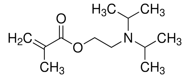 2-（二异丙基氨基）甲基丙烯酸乙酯 97%, contains ~100&#160;ppm monomethyl ether hydroquinone as inhibitor