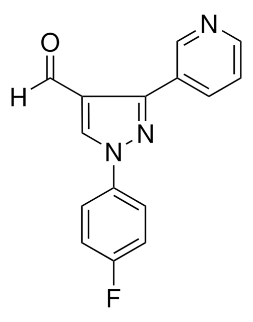 1-(4-FLUOROPHENYL)-3-(3-PYRIDINYL)-1H-PYRAZOLE-4-CARBALDEHYDE AldrichCPR
