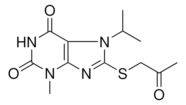 7-ISOPROPYL-3-METHYL-8-(2-OXO-PROPYLSULFANYL)-3,7-DIHYDRO-PURINE-2,6-DIONE AldrichCPR