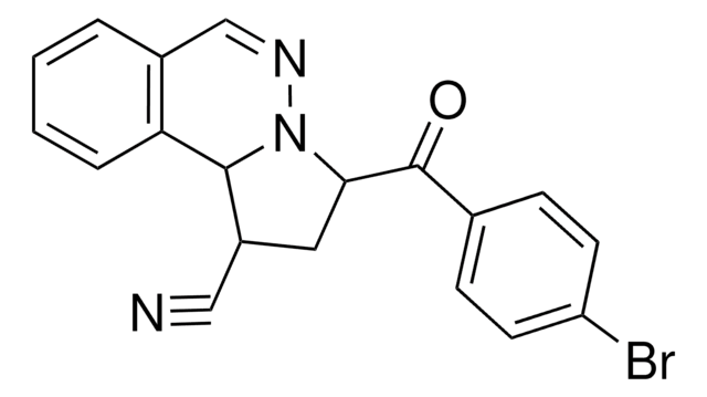 3-(4-BROMOBENZOYL)-1,2,3,10B-TETRAHYDROPYRROLO(2,1-A)PHTHALAZINE-1-CARBONITRILE AldrichCPR