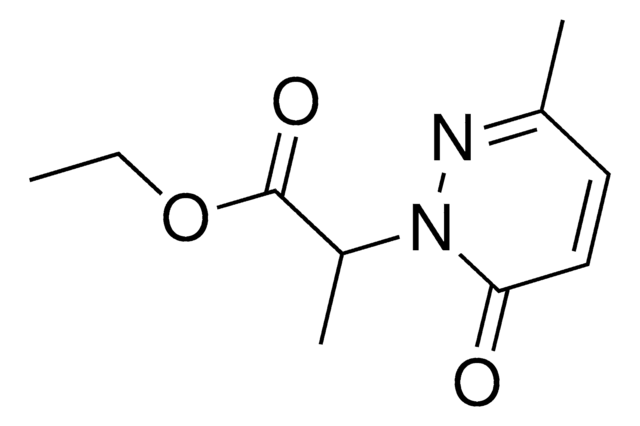 ethyl 2-(3-methyl-6-oxo-1(6H)-pyridazinyl)propanoate AldrichCPR
