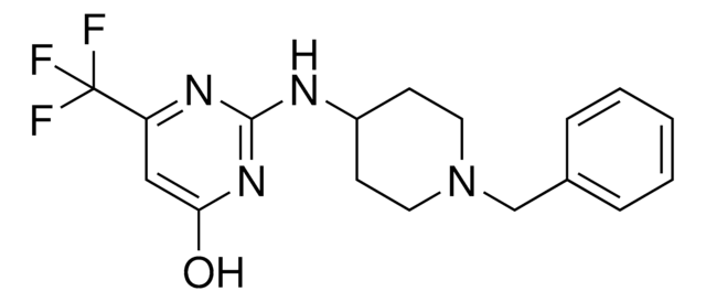 2-[(1-Benzyl-4-piperidinyl)amino]-6-(trifluoromethyl)-4-pyrimidinol AldrichCPR